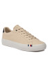 Tommy Hilfiger Superge Thick Vulc Low Premium Lth FM0FM04881 Bela - Pepit.si