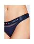 Tommy Hilfiger Tangice Thong UW0UW00064 Mornarsko modra - Pepit.si