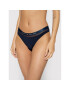 Tommy Hilfiger Tangice Thong UW0W00058 Mornarsko modra - Pepit.si