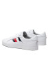 Tommy Hilfiger Tenis superge Core Stripes Vulc Leather FM0FM04140 Bela - Pepit.si