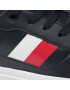 Tommy Hilfiger Tenis superge Core Stripes Vulc Leather FM0FM04140 Mornarsko modra - Pepit.si