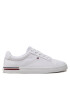 Tommy Hilfiger Tenis superge Essential Stripes Sneaker FW0FW06954 Bela - Pepit.si