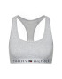 Tommy Hilfiger Top nedrček Bralette UW0UW02037 Siva - Pepit.si