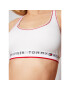 Tommy Hilfiger Top nedrček Bralette UW0UW02743 Bela - Pepit.si