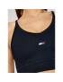 Tommy Hilfiger Top nedrček Light Intensity Lbr Racer S10S100969 Mornarsko modra - Pepit.si