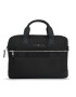 Tommy Hilfiger Torba za prenosnik Th Elevated Nylon Computer Bag AM0AM11574 Črna - Pepit.si