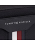 Tommy Hilfiger Torbica za okrog pasu Th Coated Canvas Camera Bag AM0AM11535 Črna - Pepit.si