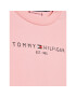 Tommy Hilfiger Trenirka Baby Essential KN0KN01357 Roza Regular Fit - Pepit.si