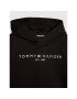 Tommy Hilfiger Trenirka Essential KB0KB06707 D Črna Regular Fit - Pepit.si