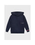 Tommy Hilfiger Trenirka Global Stripe KB0KB07958 D Mornarsko modra Regular Fit - Pepit.si