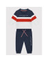 Tommy Hilfiger Trenirka KN0KN01416 Mornarsko modra Regular Fit - Pepit.si