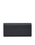 Tommy Hilfiger Velika ženska denarnica Th Emblem Lrg Flap Wallet AW0AW14651 Mornarsko modra - Pepit.si