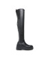 Tommy Hilfiger Visoki Škornji Monochromatic Over The Knee Boot FW0FW07055 Črna - Pepit.si