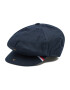 Tommy Hilfiger Vojaška baretka Herringbone Flat Cap AM0AM07666 Mornarsko modra - Pepit.si