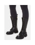 Tommy Hilfiger Zimski škornji Cool Monochromatic Bikerboot FW0FW07338 Črna - Pepit.si