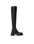 Tommy Hilfiger Zimski škornji Stretch Monochromatic Longboot FW0FW07611 Črna - Pepit.si