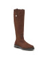 Tommy Hilfiger Zimski škornji Th Coin Longboot FW0FW07049 Rjava - Pepit.si