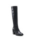 Tommy Hilfiger Zimski škornji Th Flag Stud Longboot FW0FW05949 Črna - Pepit.si