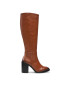 Tommy Hilfiger Zimski škornji Th Flag Stud Longboot FW0FW05949 Rjava - Pepit.si