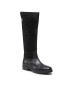 Tommy Hilfiger Zimski škornji Th Suede Longboot FW0FW07052 Črna - Pepit.si