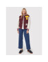 Tommy Jeans Bomber jakna Tjw Letterman DW0DW14293 Bordo rdeča Relaxed Fit - Pepit.si