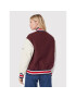 Tommy Jeans Bomber jakna Tjw Letterman DW0DW14293 Bordo rdeča Relaxed Fit - Pepit.si