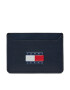 Tommy Jeans Etui za kreditne kartice Tjm Heritage Leather Cc Holder AM0AM12085 Mornarsko modra - Pepit.si