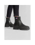 Tommy Jeans Gležnjarji Chelsea Foxing Detail Chelsea Boot EM0EM01062 Črna - Pepit.si