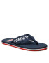 Tommy Jeans Japonke Flip Flop Logo Tape EM0EM01147 Mornarsko modra - Pepit.si