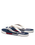 Tommy Jeans Japonke Mens Flag Beach Sandal EM0EM01032 Bela - Pepit.si