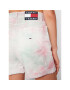 Tommy Jeans Jeans kratke hlače Mom Random DW0DW10463 Roza Mom Fit - Pepit.si