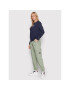 Tommy Jeans Jogging hlače Betsy Cargo DW0DW13090 Zelena Relaxed Fit - Pepit.si