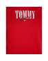 Tommy Jeans Jopa Essential Logo 1+ DW0DW16397 Rdeča Relaxed Fit - Pepit.si