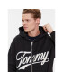 Tommy Jeans Jopa Letterman DM0DM18415 Črna Relaxed Fit - Pepit.si