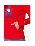 Tommy Jeans Jopa Star DW0DW17690 Rdeča Regular Fit - Pepit.si