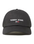 Tommy Jeans Kapa s šiltom Tjm Sport Cap AM0AM10394 Črna - Pepit.si