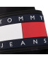 Tommy Jeans Natikači Flag Pool Slide EM0EM00284 Črna - Pepit.si