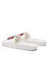 Tommy Jeans Natikači Flag Pool Slide EM0EM01021 Bela - Pepit.si