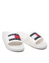 Tommy Jeans Natikači Flag Pool Slide EM0EM01021 Bela - Pepit.si