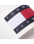 Tommy Jeans Natikači Flag Pool Slide EN0EN01889 Bela - Pepit.si