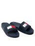 Tommy Jeans Natikači Flag Pool Slide EN0EN01889 Mornarsko modra - Pepit.si