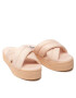 Tommy Jeans Natikači Flatform Sandal EN0EN01798 Oranžna - Pepit.si