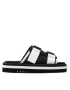 Tommy Jeans Natikači Flatform Webbing Sandal EN0EN01802 Črna - Pepit.si