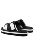 Tommy Jeans Natikači Flatform Webbing Sandal EN0EN01802 Črna - Pepit.si