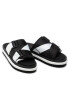 Tommy Jeans Natikači Flatform Webbing Sandal EN0EN01802 Črna - Pepit.si