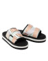 Tommy Jeans Natikači Flatform Webbing Sandal EN0EN01802 Pisana - Pepit.si