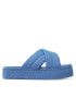 Tommy Jeans Natikači Fltrm Sandal EN0EN02116 Modra - Pepit.si