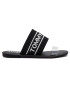 Tommy Jeans Natikači Knit Flat Sandal EN0EN00533 Črna - Pepit.si