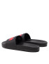 Tommy Jeans Natikači Mens Flag Pool Slide EM0EM01021 Črna - Pepit.si