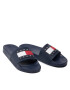 Tommy Jeans Natikači Mens Flag Pool Slide EM0EM01021 Mornarsko modra - Pepit.si